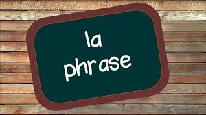 La phrase